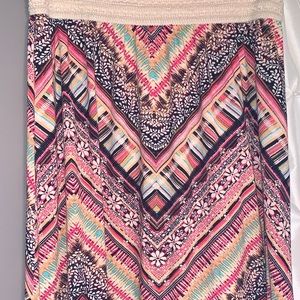 Maurices Boho Maxi Skirt